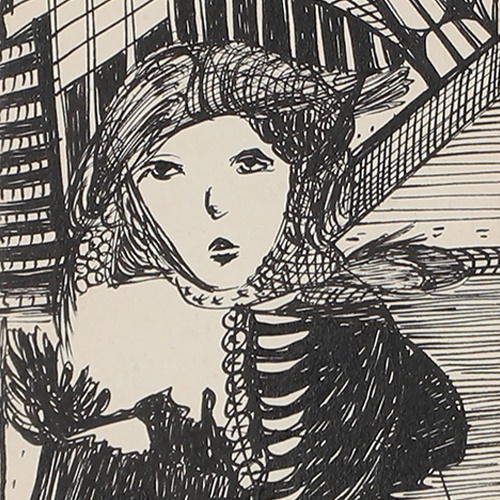 Postcards by self-taught artist Madge Gill come to Sworders for selling show